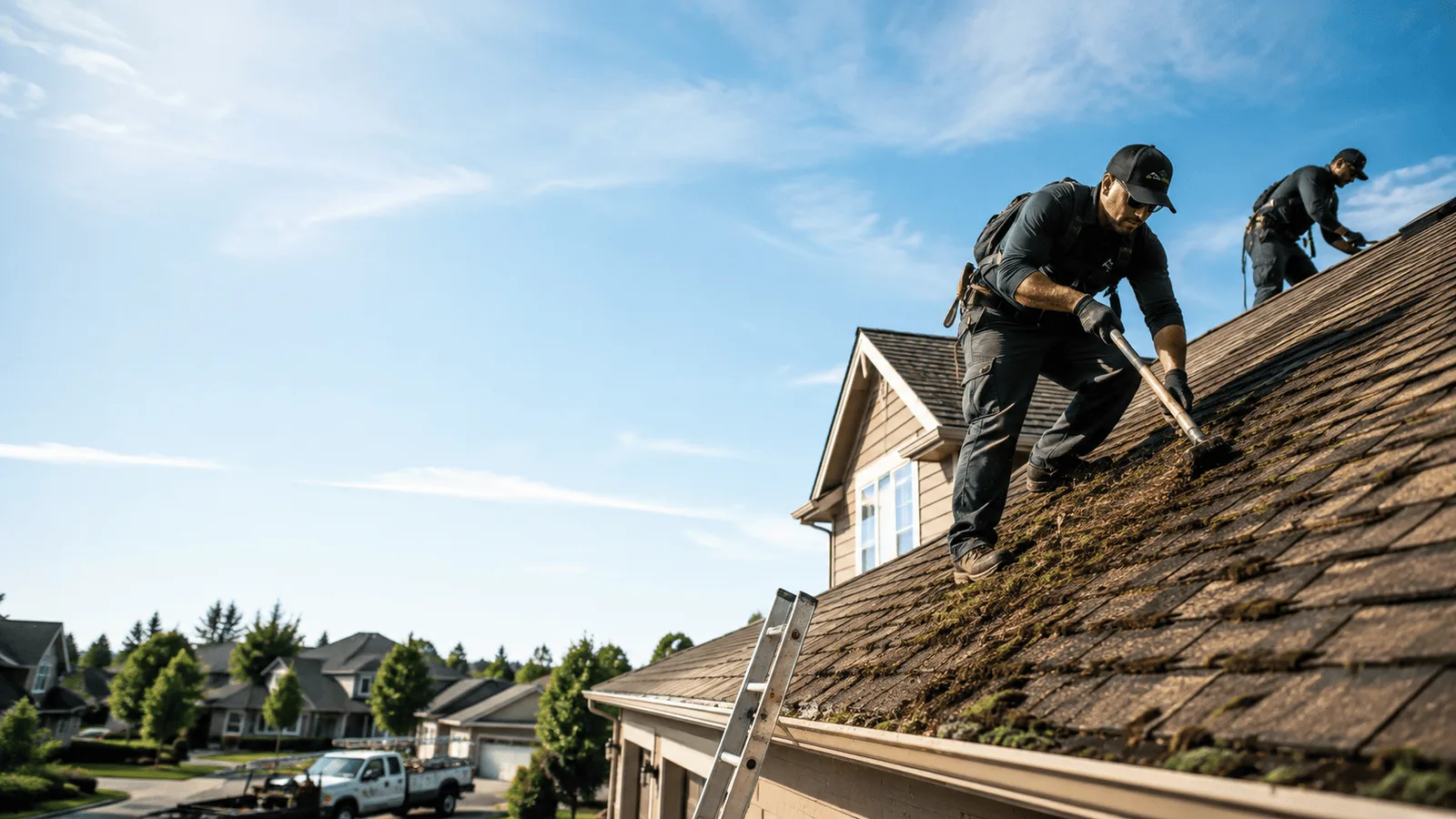 Roof Moss Removal in Kildare, TX near me